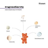 Known Kids Multivitamin Gummies Strawberry